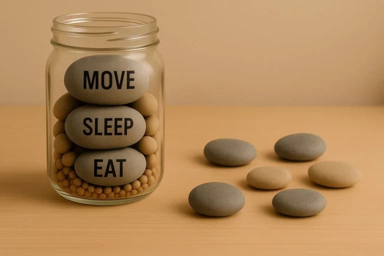 Prioritizing health habits for sustainable wellness